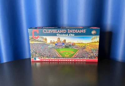 Cleveland Indians - 1000 Piece Panoramic Puzzle - MasterPieces - Image 1 of 2