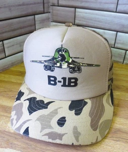De colección B-1B Bombardero Camuflado Camionero Gorra Deportiva Avión de la Fuerza Aérea Snapback Súper Bonito - Imagen 1 de 7