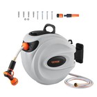 VEVOR Retractable Hose Reel Water Hose Reel 65