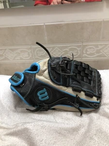 "Guante de softbol derecho Wilson A800 Aura Girl's roto bien acolchado 12"" 🤚Throw" - Imagen 1 de 18