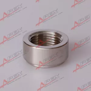 Weld O2 Sensor Bung 18mm x 1.5 M18 X 1.5 T304 Stainless Steel Nut Fitting - Foto 1 di 1
