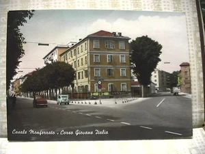 CASALE MONFERRATO CORSO GIOVANE ITALIA 1967 vecchia cartolina foto veduta - Picture 1 of 1