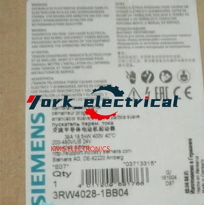 NEU Siemens 3RW4028-1BB04 3RW4028-1BB04 U3 1 Jahr Garantie NEU IM KARTON - Bild 1 von 2