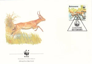 Red Lechwe WWF Botsuana FDC (C) 1988 (145352) - Imagen 1 de 1