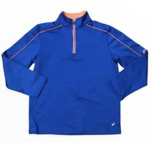 ASICS 1/4 Zip Pullover Size L Boys 14/16 - Picture 1 of 3