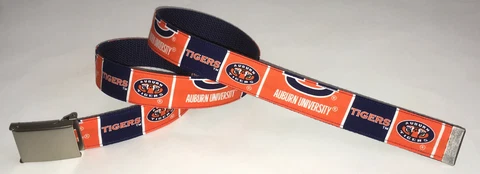 Auburn University Tigers BELT NCAA Fan Game Gear College Team Apparel Aubie AL Cover