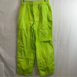 Pantaloni Royalty by Maluma da uomo verde neon gamba dritta con cerniera alla caviglia - Foto 1 di 8