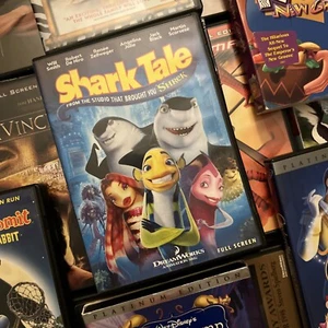 🦈 Shark Tale DVD Full Screen 🌙 DreamWorks – Fin-tastic Fun! 🪸Bonus Features📀 - Picture 1 of 12