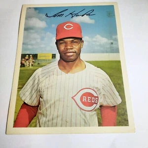 1967 DEXTER PRESS ALL STAR  TOMMY HARPER PREMIUMS CARD VG CONDITION - Picture 1 of 2