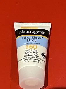 Neutrogena ultra sheer body lotion sunscreen spf 50 uva uvb mecca sephora 🛍️ - Picture 1 of 1