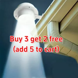 LED Solar Light LED Wall Light Outdoor Garden Yard Pathway Fence Lamp Waterproof - Picture 1 of 9