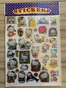 🧩 Neue Glitzer Sticker Hello Kitty rar Aufkleber „5“ 🧩 - Bild 1 von 3