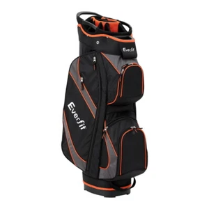 Everfit 14 Ways Dividers Golf Bag Stand Insulated Carry Bag Zippered Rain Cover - Picture 1 of 7