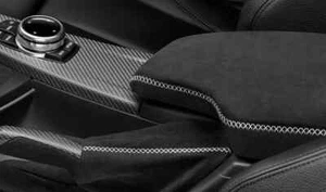 NEW BMW 3 4 SERIES F30 F32 M PERFORMANCE ALCANTARA CENTRE ARMREST 51162405918 - Picture 1 of 2