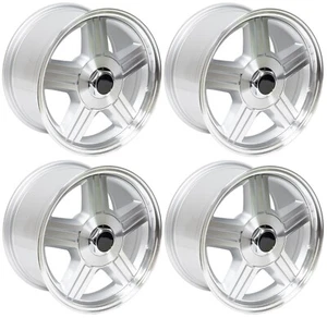 1991-1992 Chevrolet Camaro RS Z28 Style 17x9 Silver Wheels Rims 17" Set of 4 NEW - Picture 1 of 10