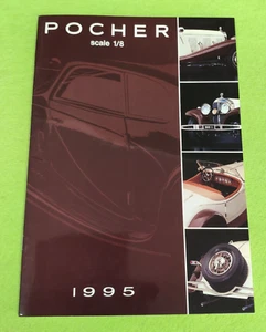 CATALOGO ORIGINALE POCHER 1995 MODELLI 1/8 BROCHURE MODELLISMO RIVAROSSI ITALY - - Foto 1 di 16