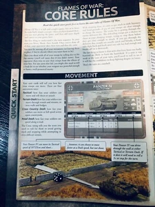 15mm 1/100 Flames Of War Core Rules Guide Book FWBX10-CR - Picture 1 of 4