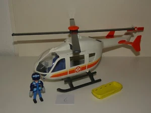 playmobil rettungshubschrauber 6686 hubschrauber (NR.6) - Bild 1 von 6