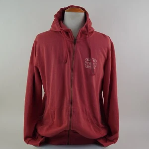 FC Bayern Munich Red Full Zip Hoodie Sweatshirt Men's Size XL Jacket Football - Picture 1 of 24