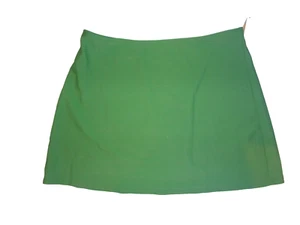 Victoria’s Secret PINK M medium solid green swim skirt NWT NEW - Picture 1 of 2