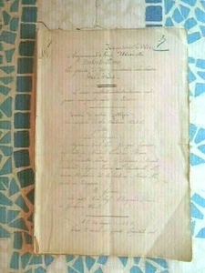 Cessione Di mutui fruttiferi In capitale Di Lire Italiane 127,275 - Anno 1879 - Foto 1 di 8