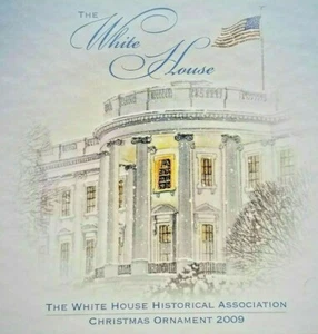 Adorno de Navidad 2009 de la Asociación Histórica de la Casa Blanca nuevo en caja - Imagen 1 de 6