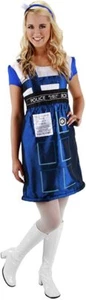 Doctor Who TARDIS Fancy Dress Costume L/XL Size - NEW - Picture 1 of 3