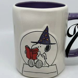 Rae Dunn Peanuts "SNOOPY" Zaubertrank 3D Halloween Tasse Herbst Hexenhut Neu - Bild 1 von 8