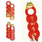 Chinese Characters Chinese New Year Door Pendant Door Handle Pendant  Unisex