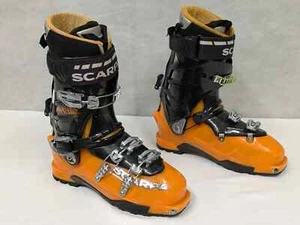 Botas de esquí de travesía SCARPA Maestrale Mondo 28.0 UK 9 negro naranja snowboard - Imagen 1 de 16