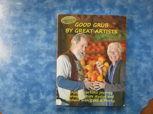 GOOD GRUB BY GREAT ARTISTS Zeke & Marty Zewick SIGNED Spiral SC 2012 XLNT - Picture 1 of 9