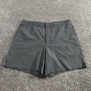 Banana Republic Aiden Men’s Elastic Waist Loose Fit Walk Shorts Grey Size L - Picture 1 of 8