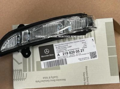 Luz intermitente espejo puerta izquierda conductor mercedes-benz original w211 w216 e320 Foto 1 de 3