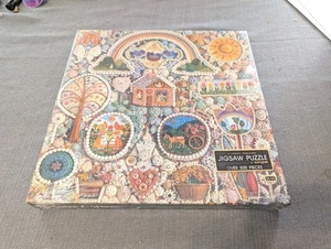 Vintage SEALED Country Cottage Jigsaw Puzzle Springbok NOS NEW - Picture 1 of 4