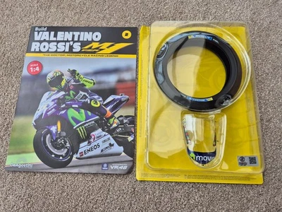 1/4 DEAGOSTINI Costruire Il Yamaha YZR-M1 Valentino Rossi Moto Parte Numero #2 - Immagine 1 di 3
