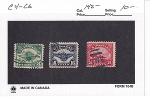 U.S.: Sc # C4-C6, Used (E15525) - Picture 1 of 1