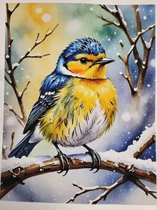 NEW With COA Vincent Van Gogh SNOWBIRD Limited Edition Large Art Print 16 x 20 - Picture 1 of 15