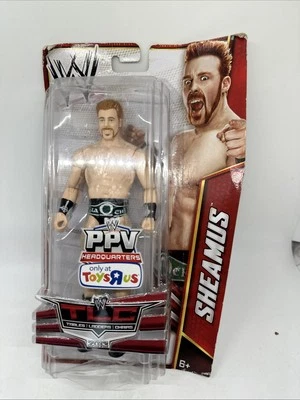 Figura de acción Mattel WWE PPV Headquarters Sheamus Toys R Us nueva sellada 2013 Foto 1 de 4