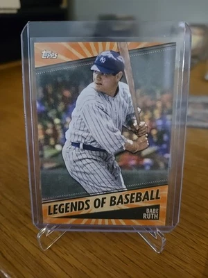 2021 Topps Opening Day - Legends of Baseball Babe Ruth #LOB-1 - Image 1 of 4