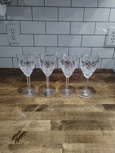 4er Set Waterford Araglin Kristall Weingläser Kelche NEUWERTIG 8" - Bild 1 von 5