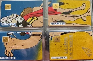 TÉLÉCARTE OEUVRE DE PHIL TINTIN LE CRABE AUX PINCES D'OR - Imagen 1 de 2