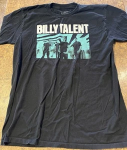 Camiseta Billy Talent para hombre talla grande negra gráfica - Imagen 1 de 9
