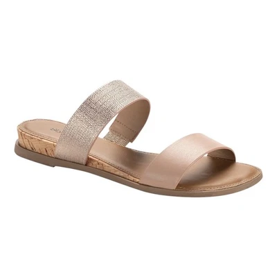 Sandalias planas acolchadas Style & Co Elliee para mujer rosa claro talla 8 1/2 M Foto 1 de 4