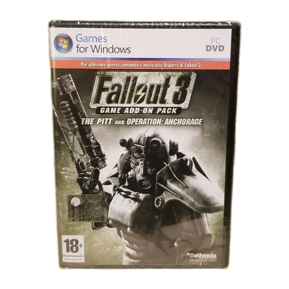 Fallout 3 Game Add-On Pack: The Pitt & Anchorage (PC, Bethesda, PAL) NEW - Image 1 of 1