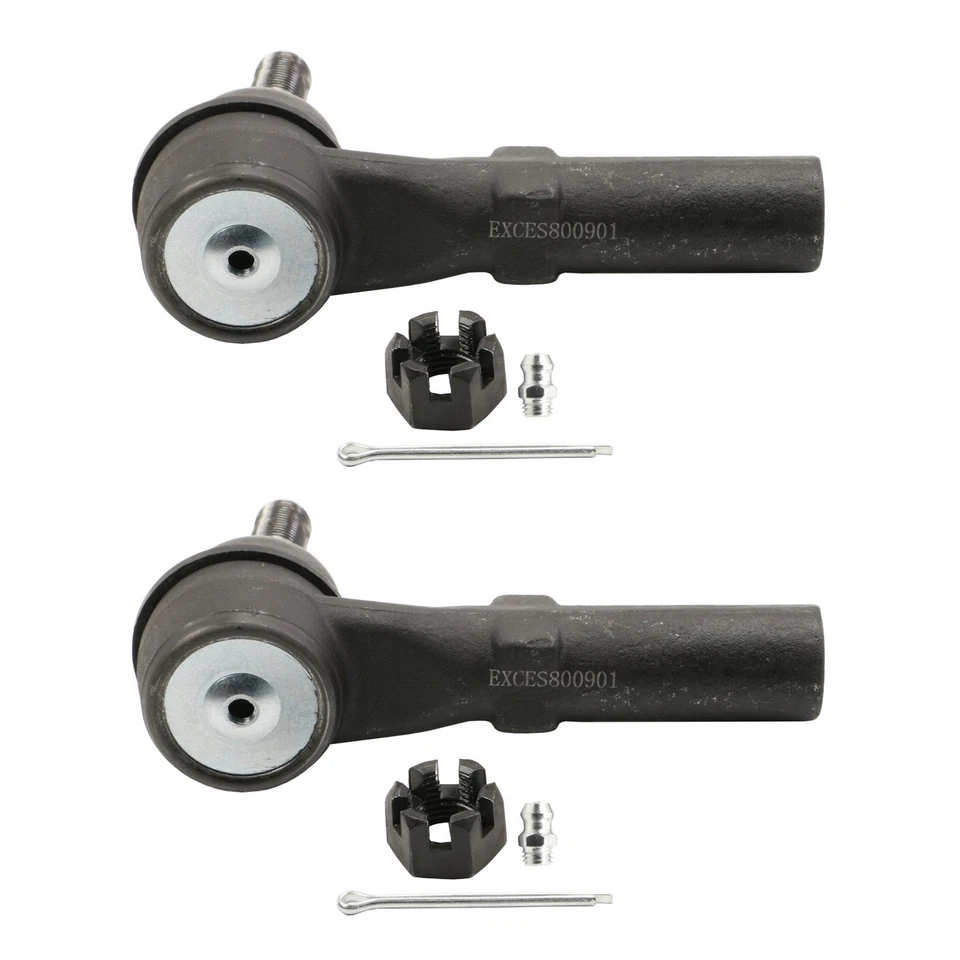 Moog 2pc Front Outer Steering Tie Rod End Kit For Sierra 3500 HD Sierra 2500 HD - Image 1 of 1