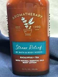 Bath & Body Works Aromatherapie Stressabbau Eukalyptus + Tee 6,5 flüssige Unzen SELTEN NEU - Bild 1 von 5