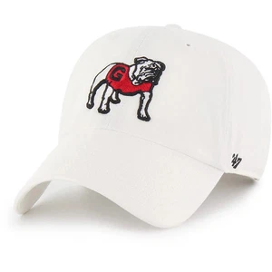 Georgia Bulldogs - '47 Brand Clean Up verstellbare Mütze/Kappe - weiß - UGA Logo - Bild 1 von 2