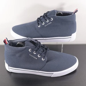 Tommy Hilfiger Radio Herren Schnür Sneaker Dunkelblau Textil Gr. 11 - Bild 1 von 7