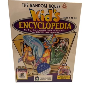 The Random House Kid's Encyclopedia 2 CD-ROM Disc Knowledge Adventure Jumpstart - Picture 1 of 13