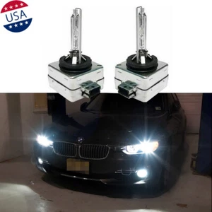 Pair D1C D1S D1R HID Xenon Car Headlight 6000K Light Bulbs Replacement For BMW - Picture 1 of 11